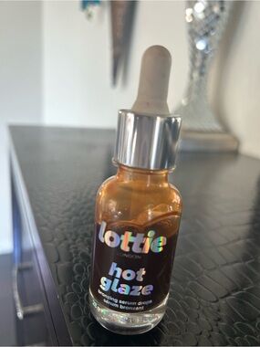Sold out! Lottie London Hot Glaze Bronzing Serum Drops bronze self tanner Amber
